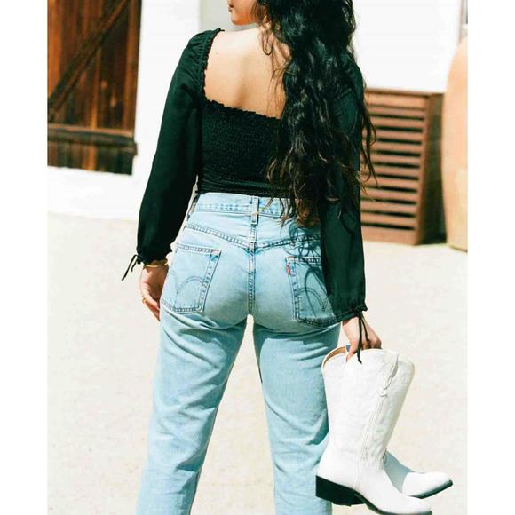 NEW MERRIT CHARLES dakota top in emerald - Picture 4 of 4